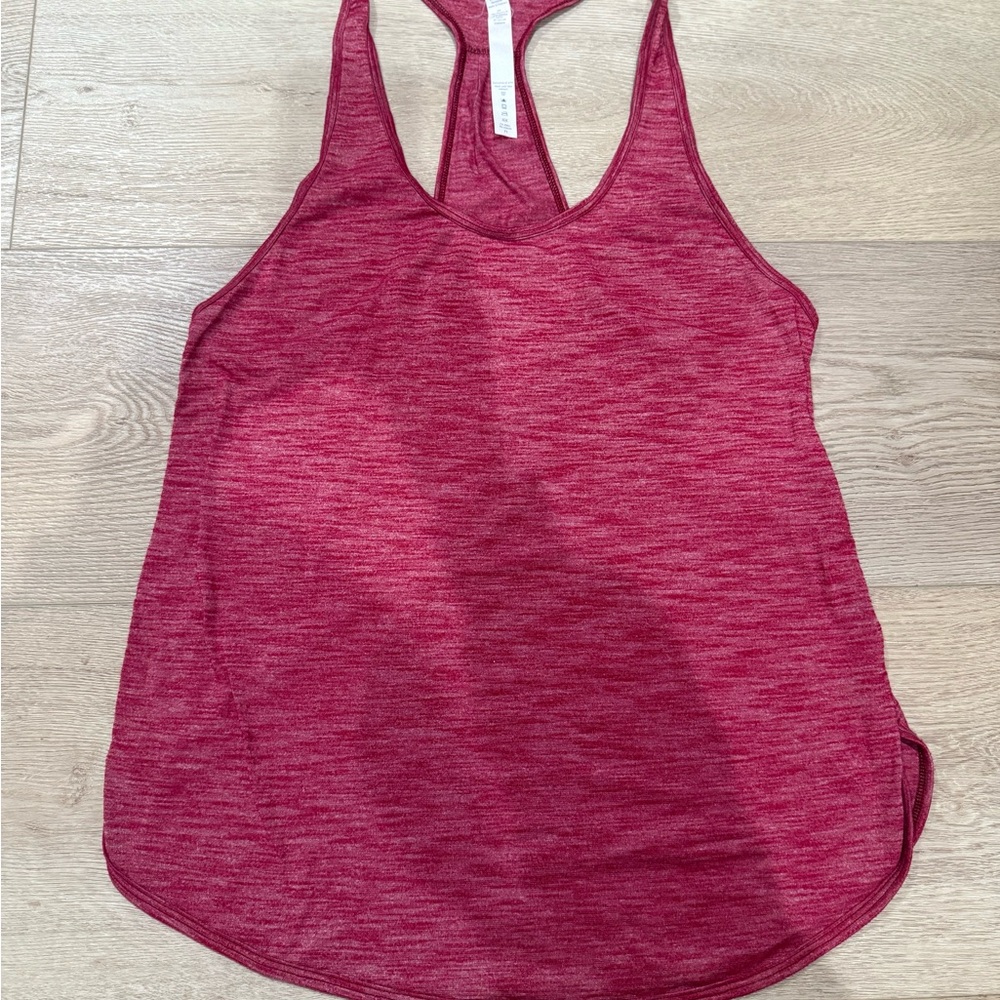 Lululemon Athletica Burgundy Tank Top